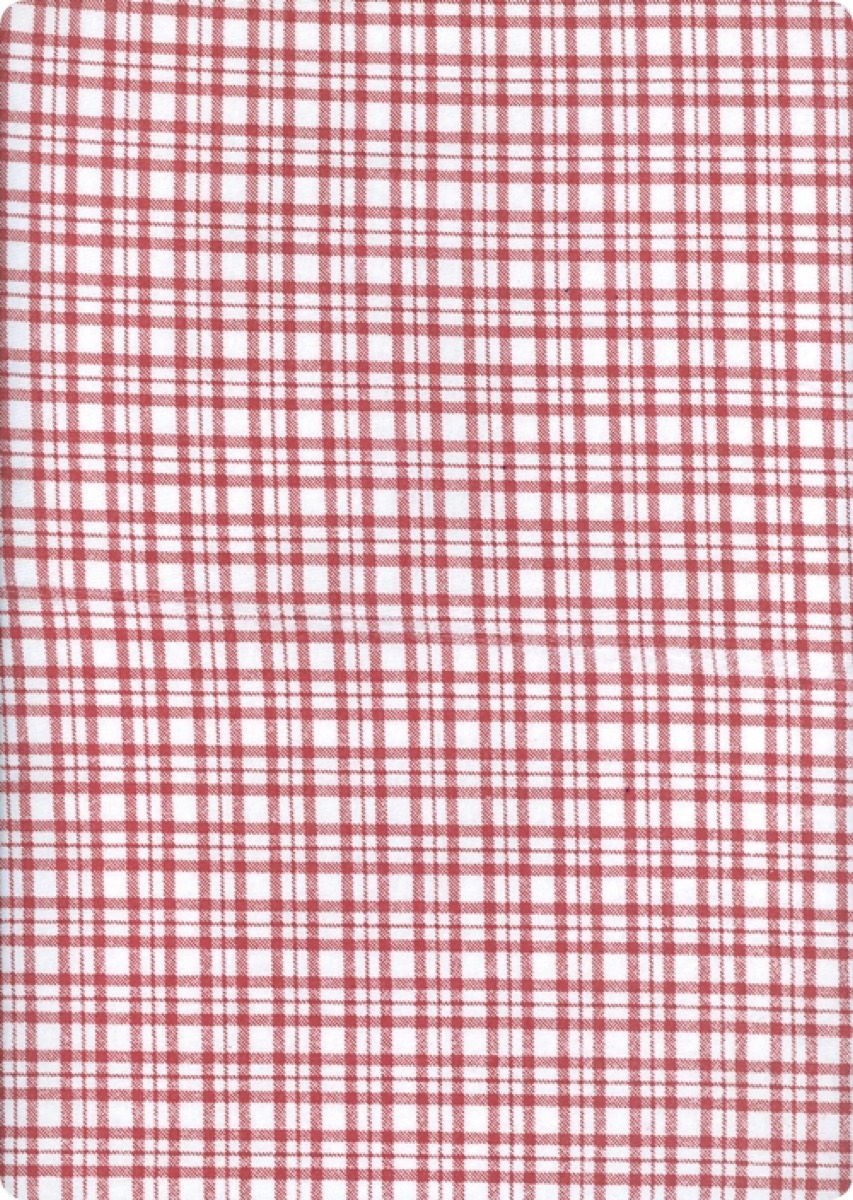Ekose knitted fabric print design