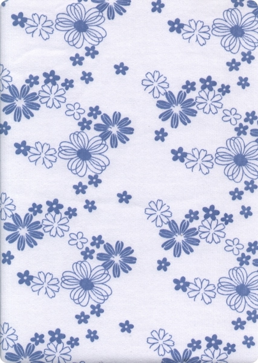 Çiçek knitted fabric print design