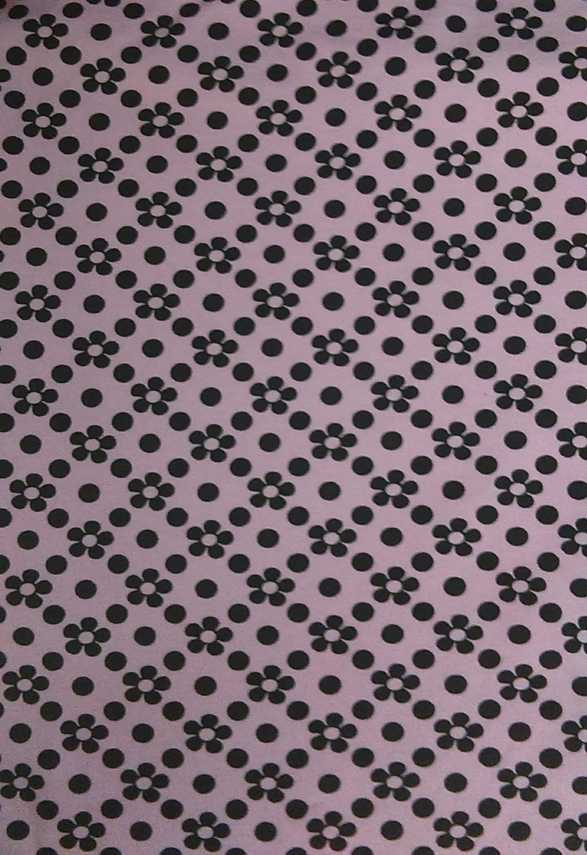 Papatya knitted fabric print design