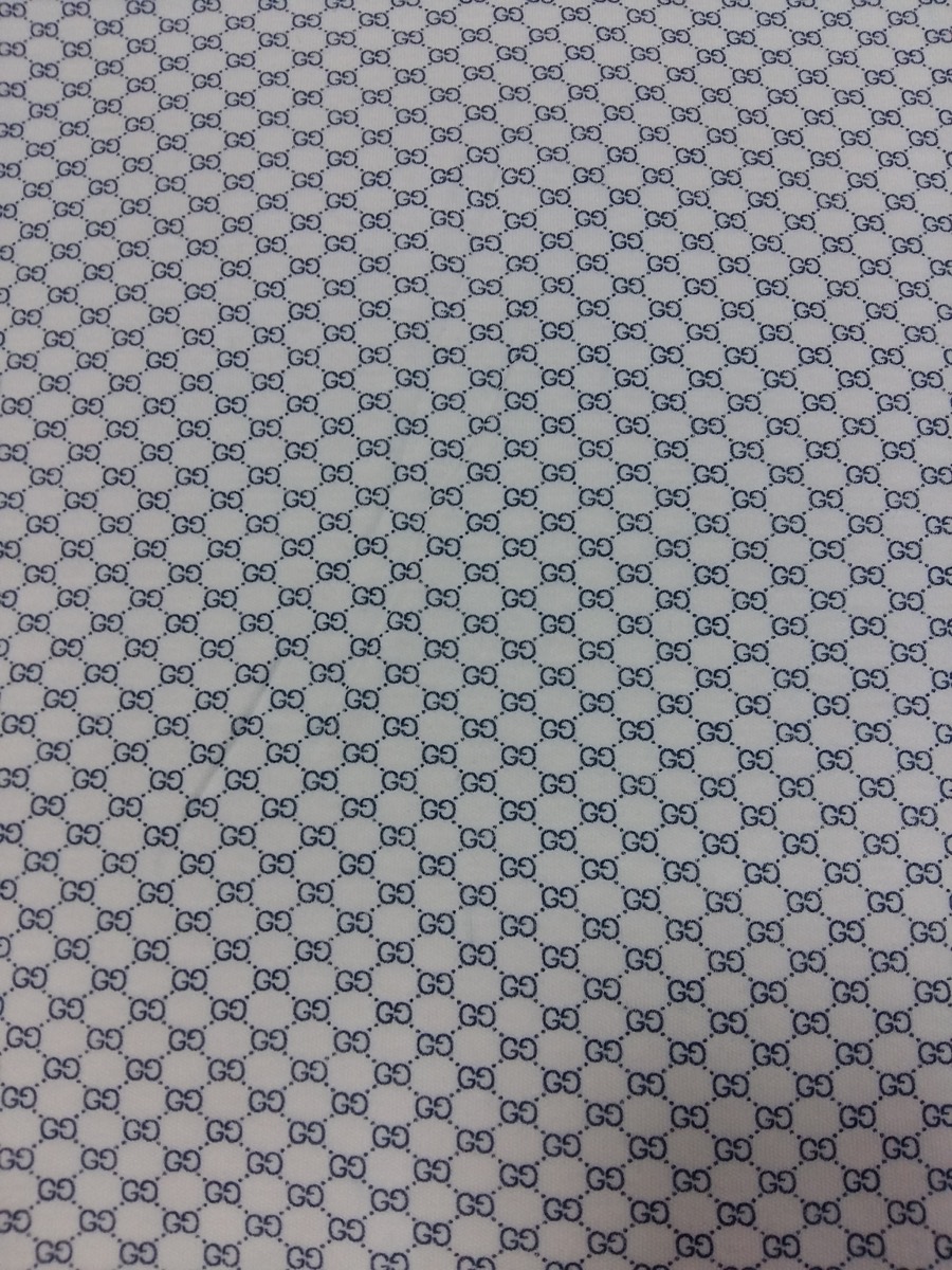 Arı peteği knitted fabric print design