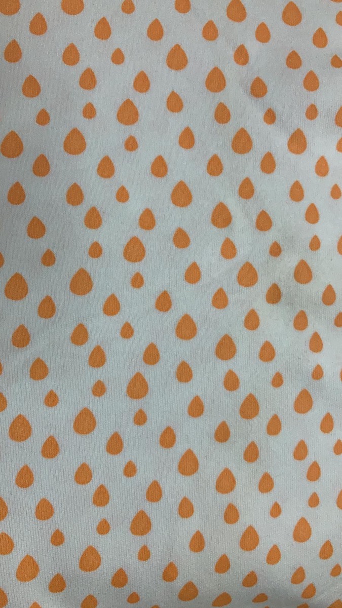 Damla knitted fabric print design