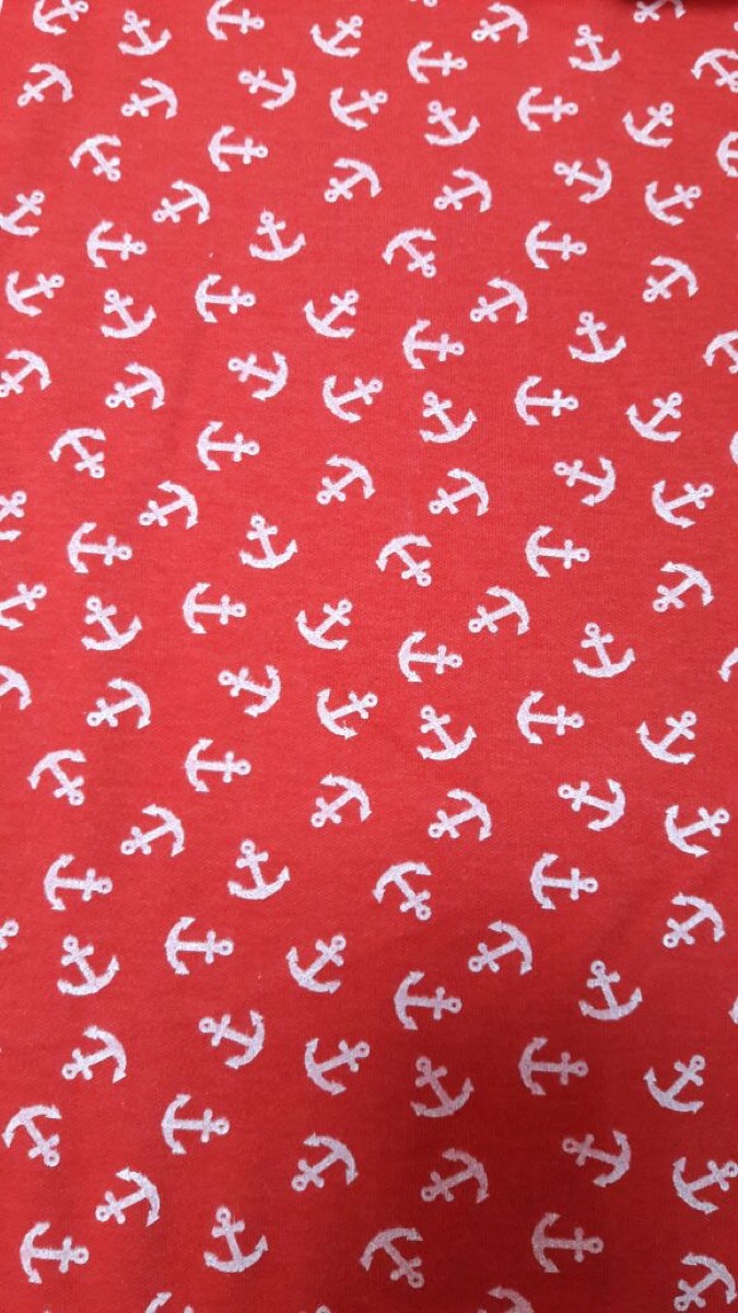 Çapa knitted fabric print design