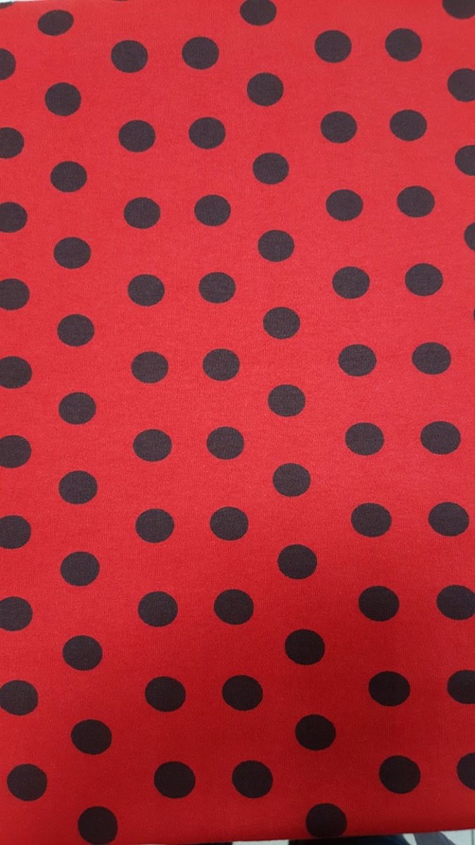 Karışık puanlı knitted fabric print design