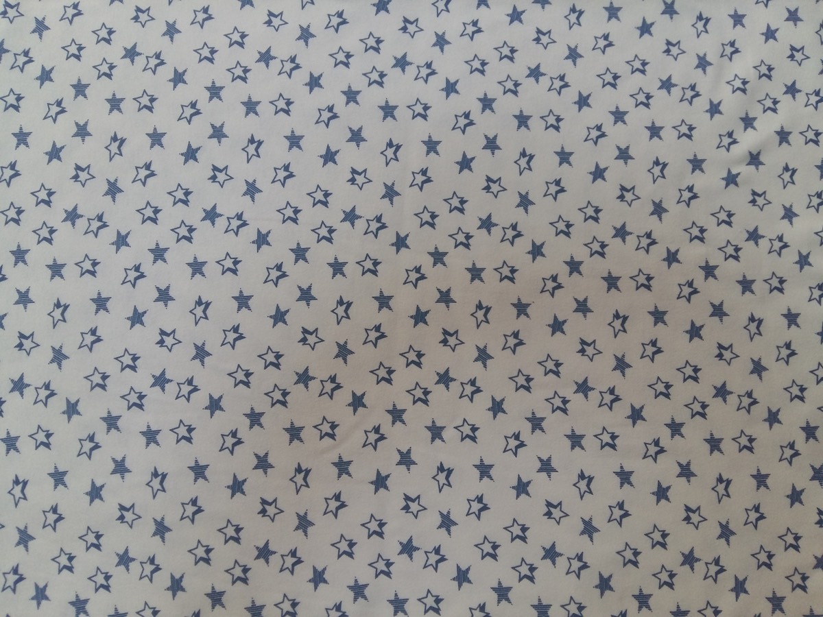 Yıldızlı knitted fabric print design