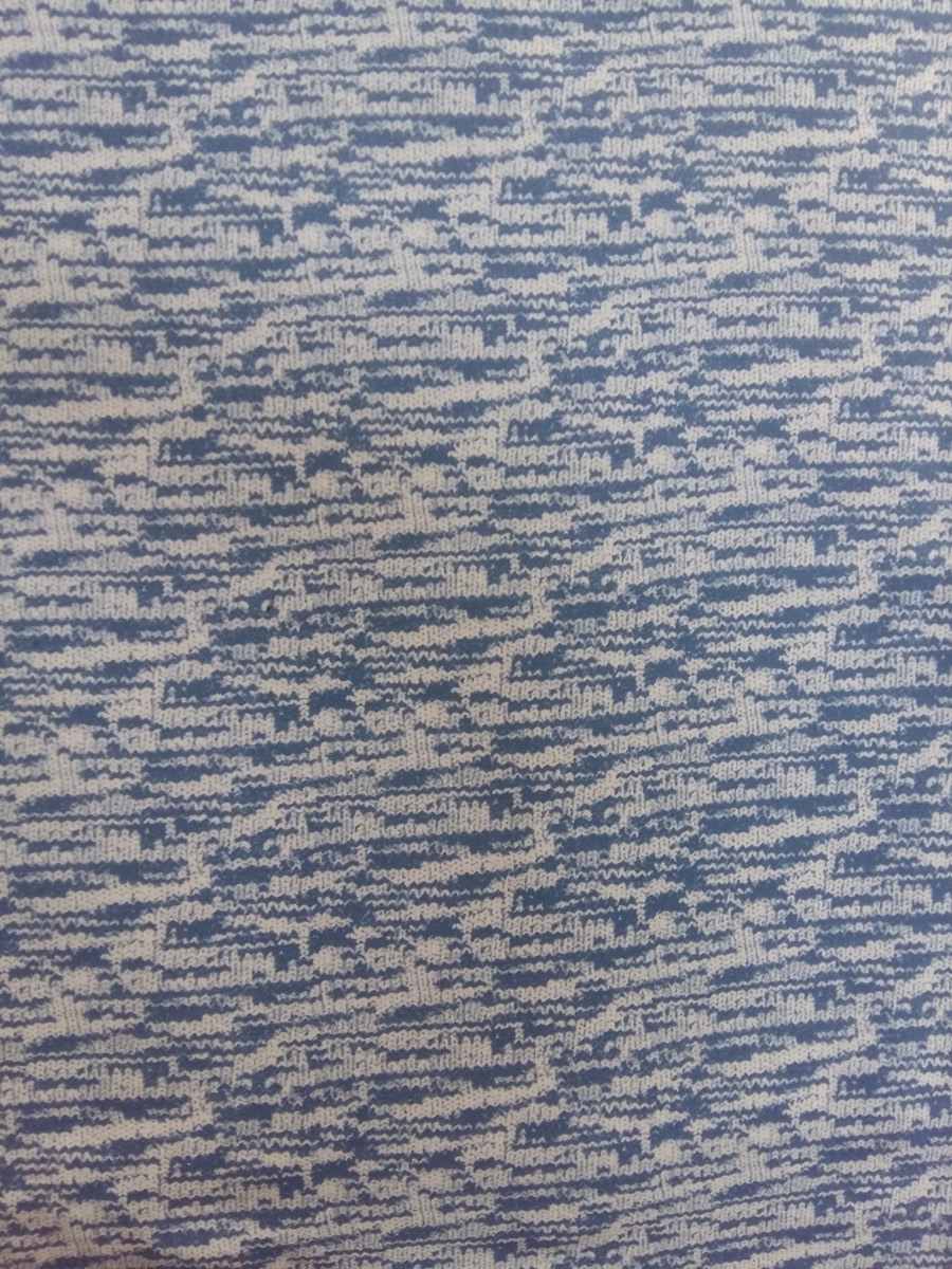 Tiriko knitted fabric print design