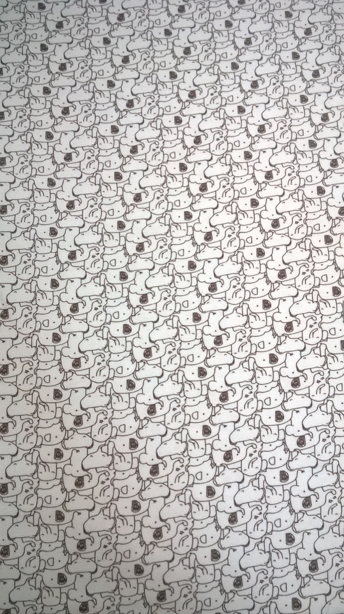 Filli knitted fabric print design