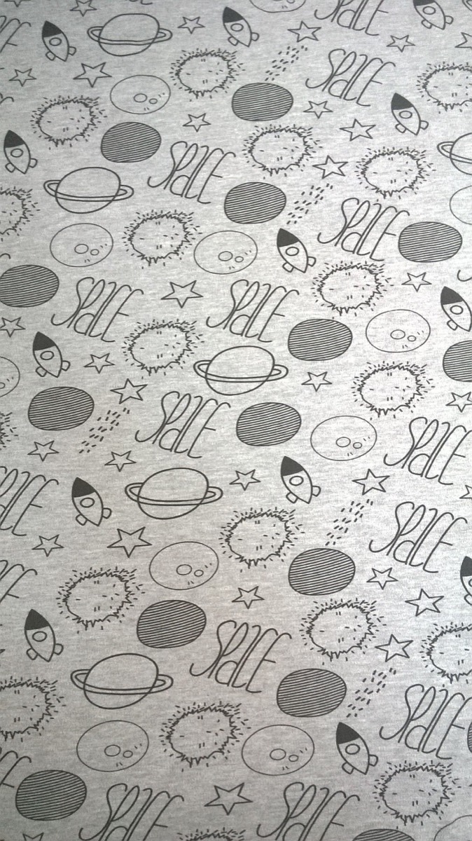 Günesli knitted fabric print design