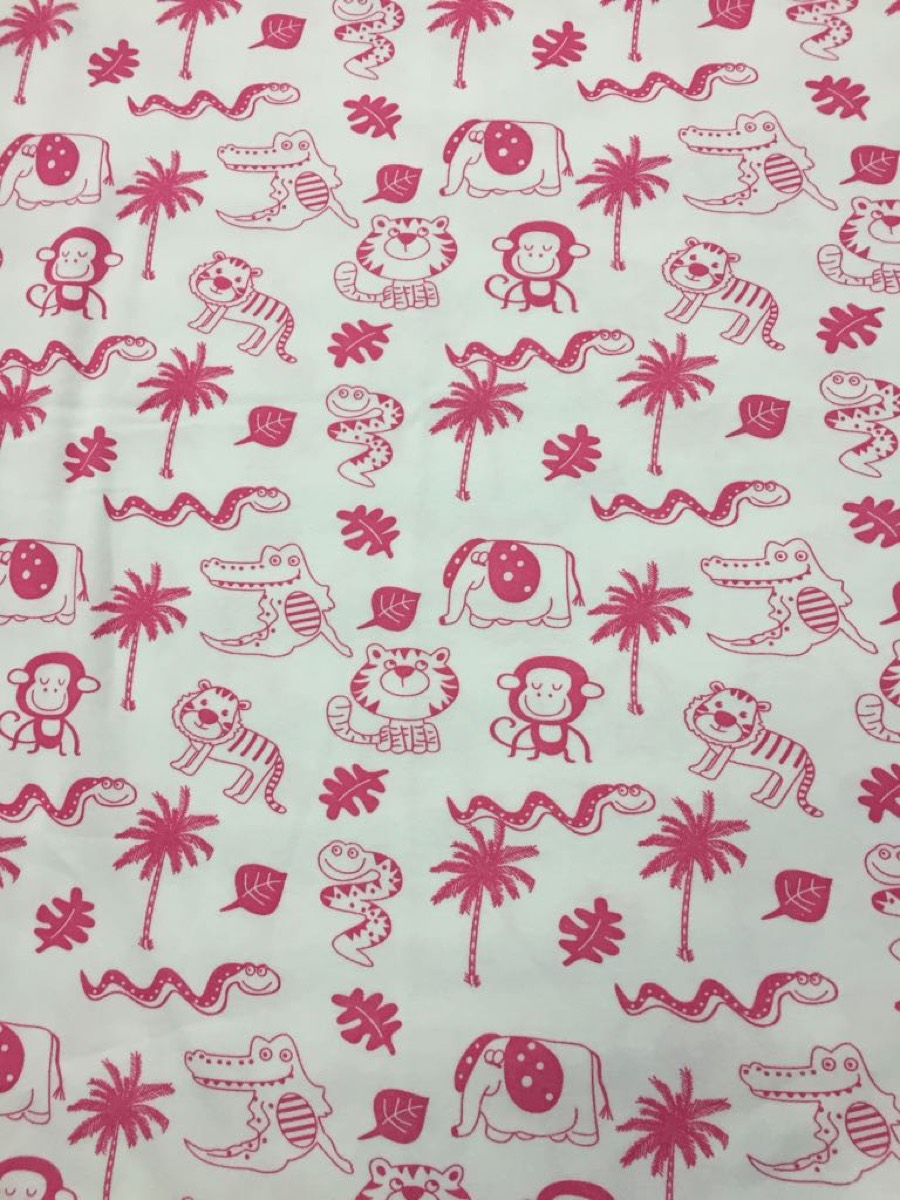 Aslanlı knitted fabric print design