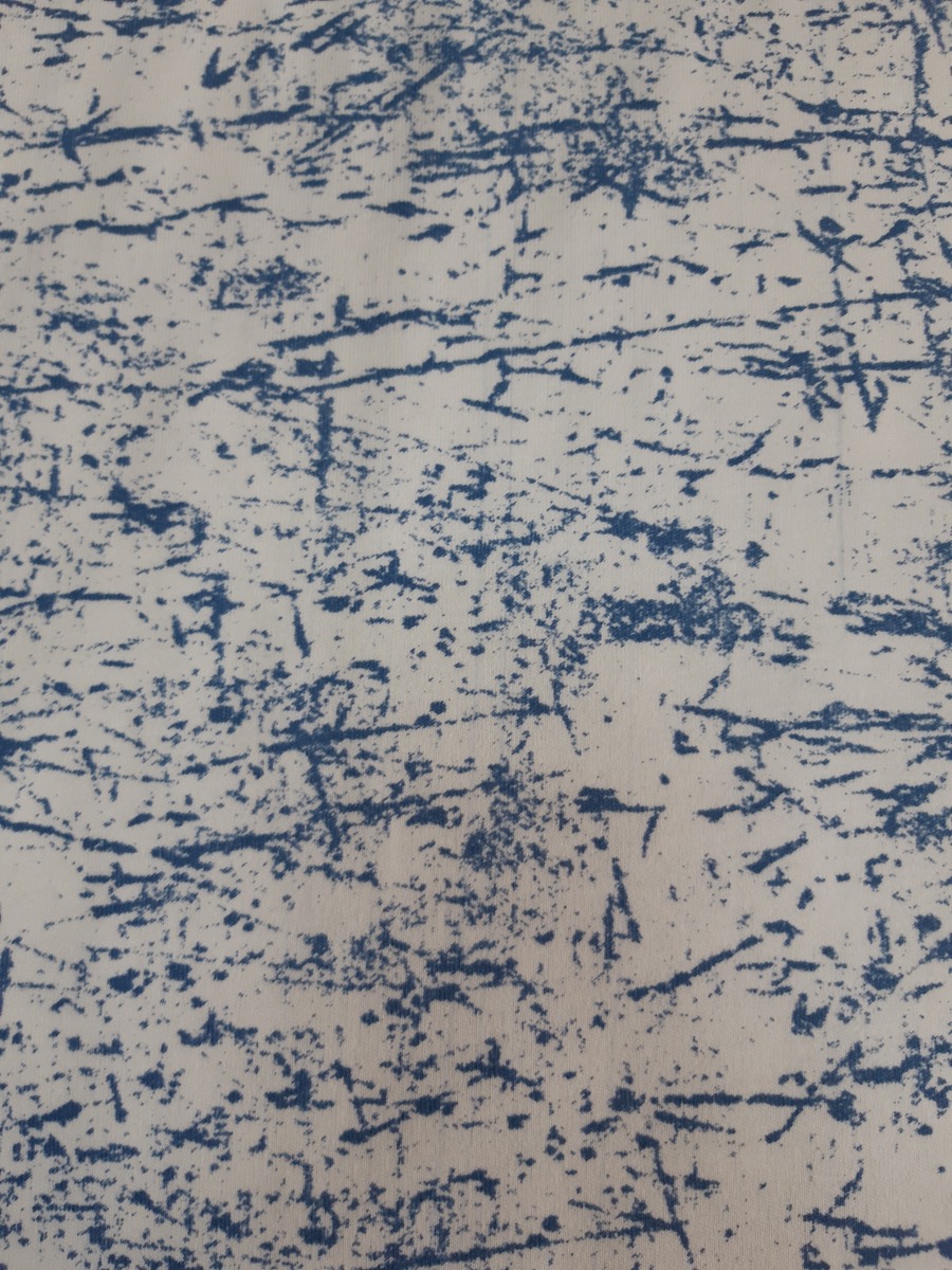 Çalı knitted fabric print design