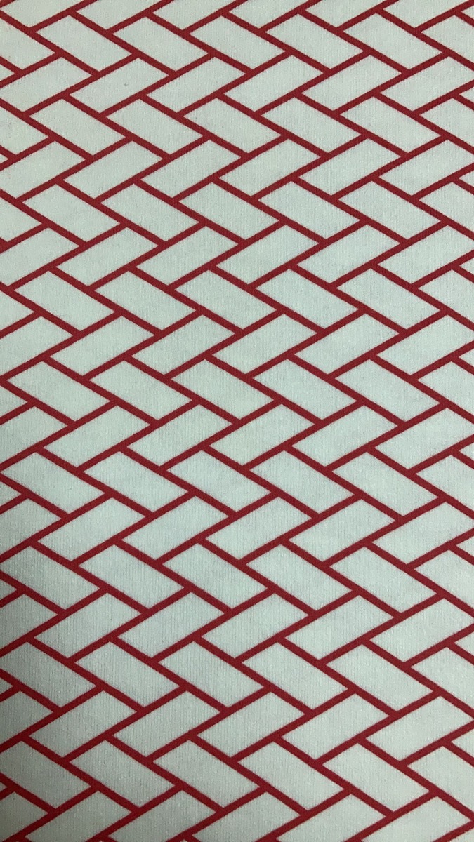 Zembille knitted fabric print design