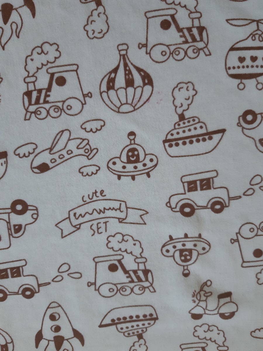 Trenli knitted fabric print design