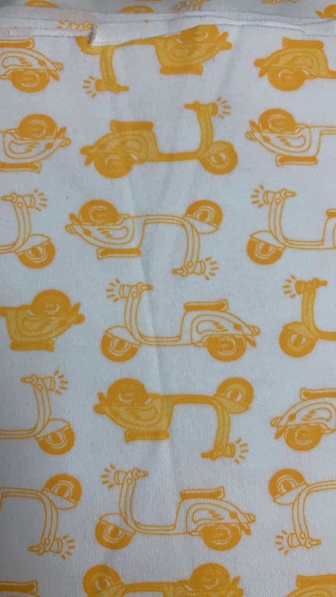 Mobiletli knitted fabric print design