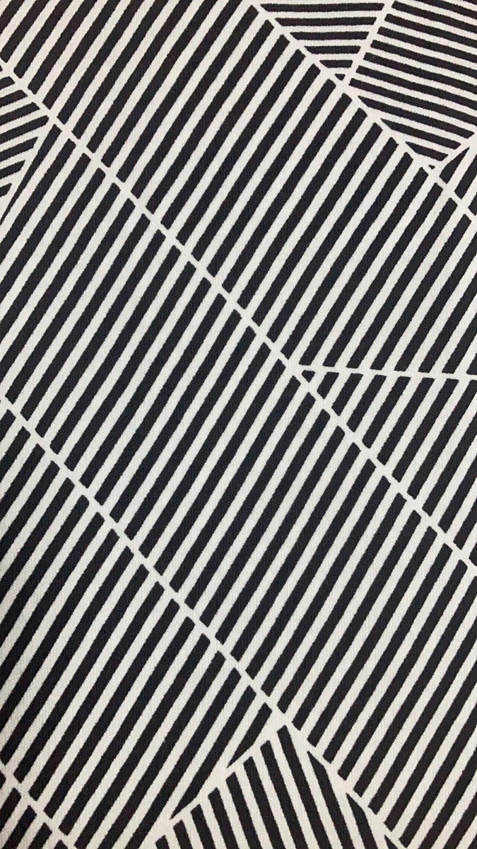 Zıkzaklı ekose knitted fabric print design