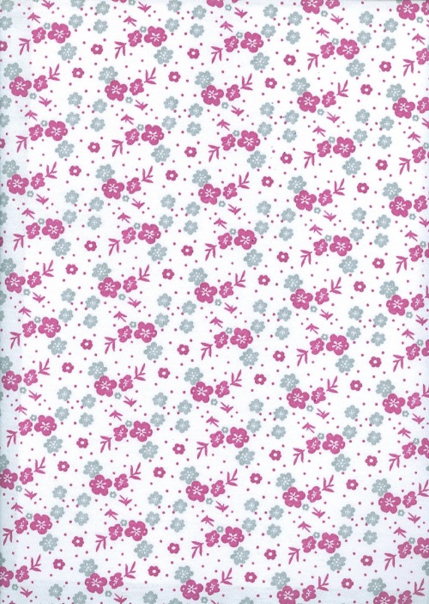 Kır çiçeği knitted fabric print design