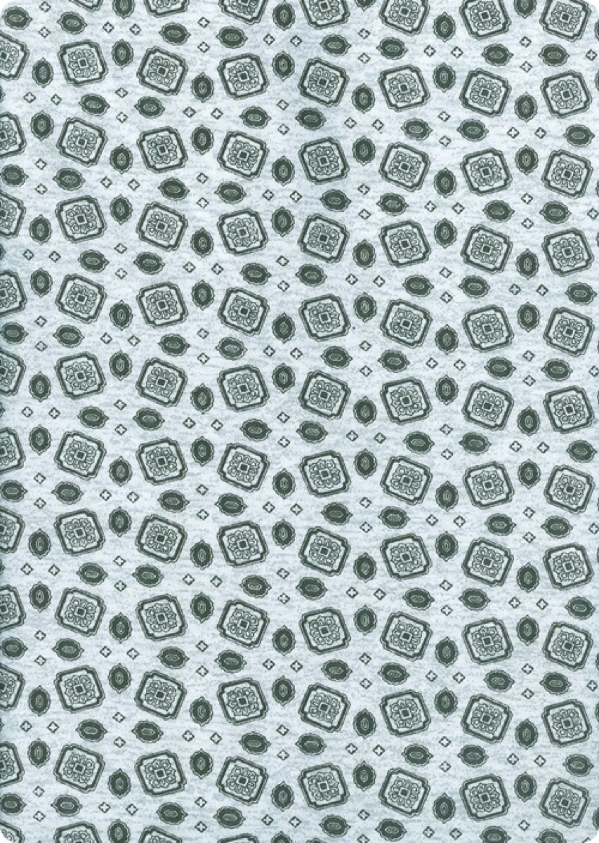 Elipsoid melanj knitted fabric print design