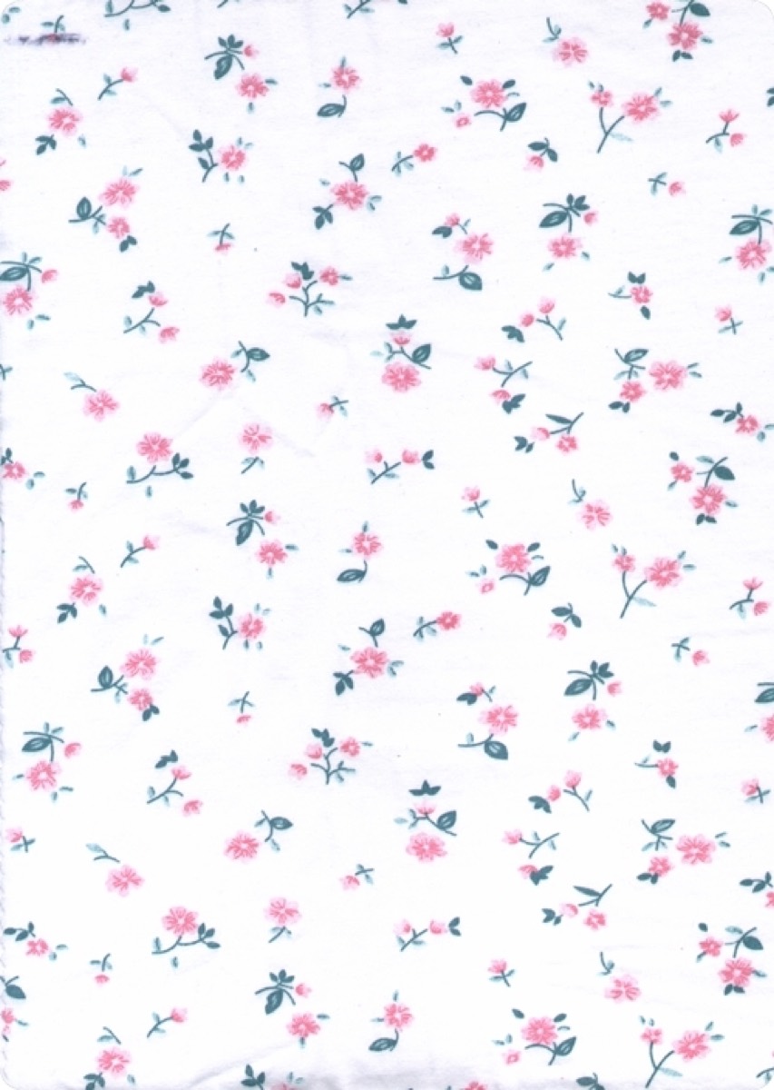 Nar çiçegi knitted fabric print design