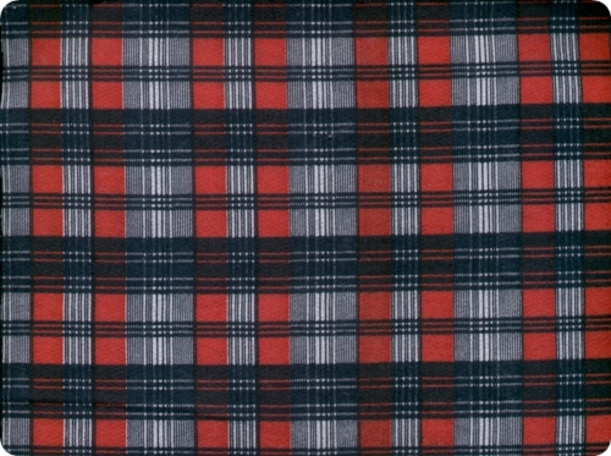 İkili ekose knitted fabric print design