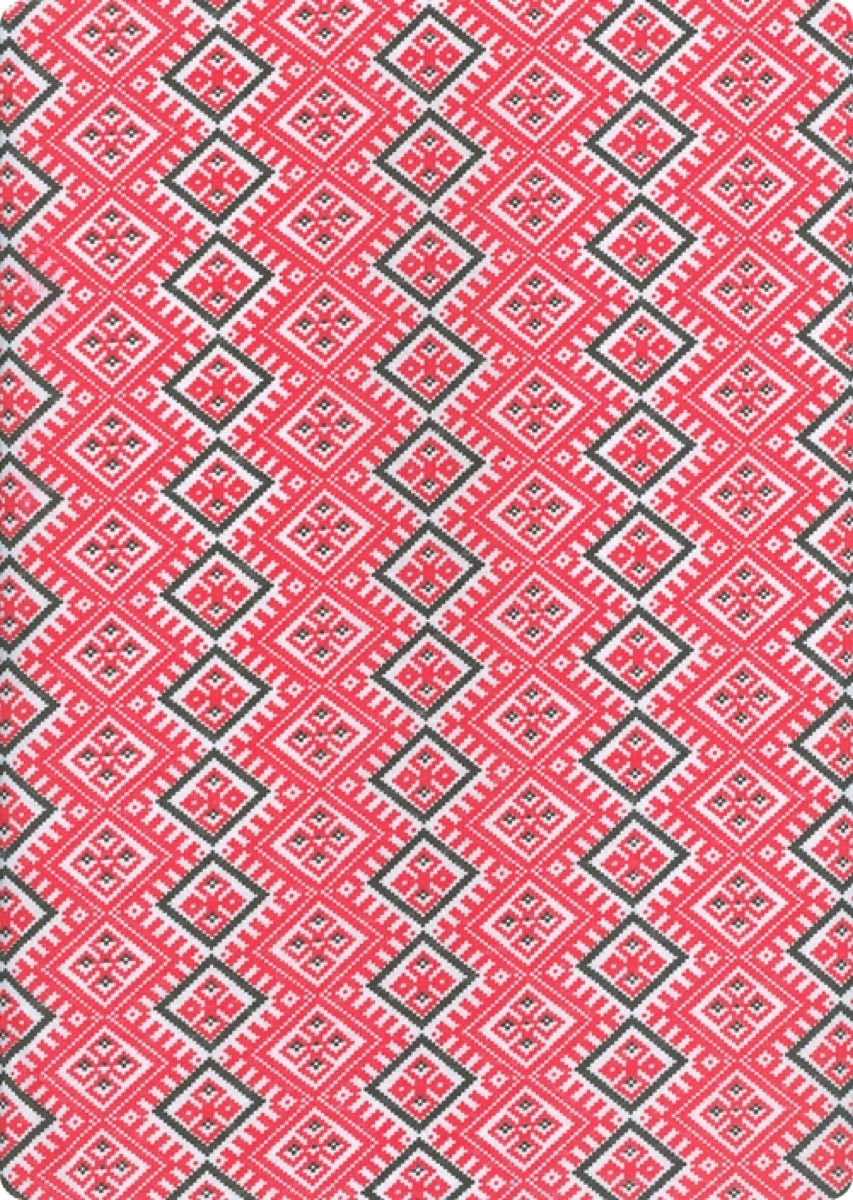 Kilim knitted fabric print design