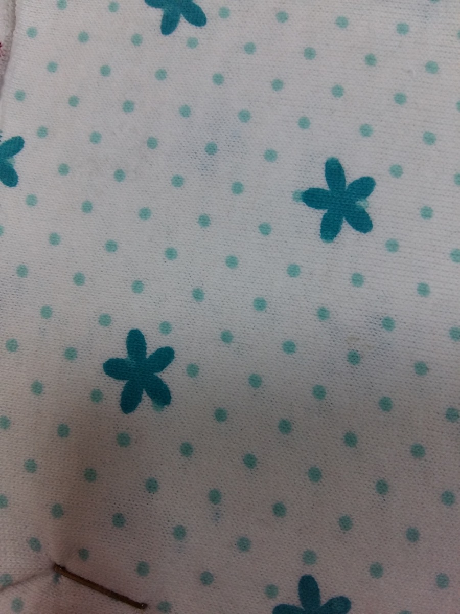 Yıldızlı puan knitted fabric print design