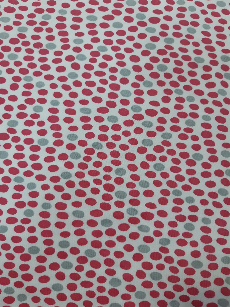 Çift şekilli puan knitted fabric print design