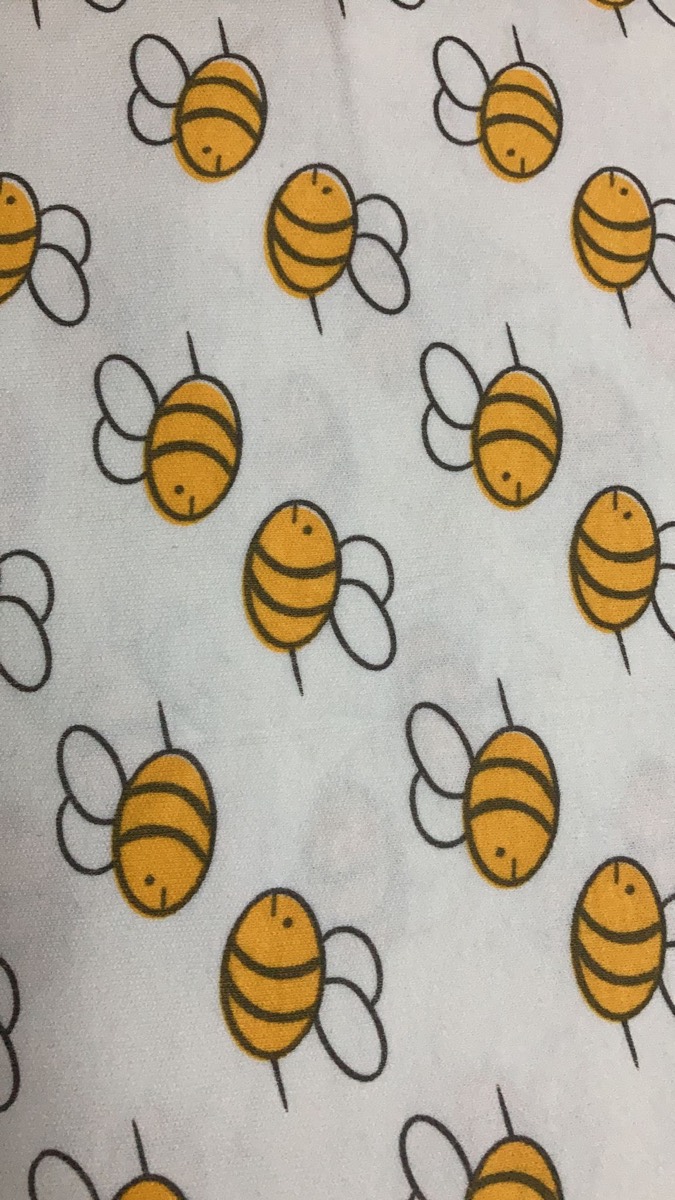Arı knitted fabric print design