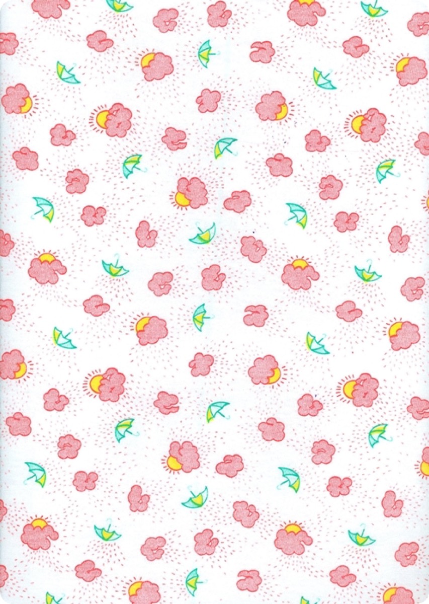 Bulut knitted fabric print design