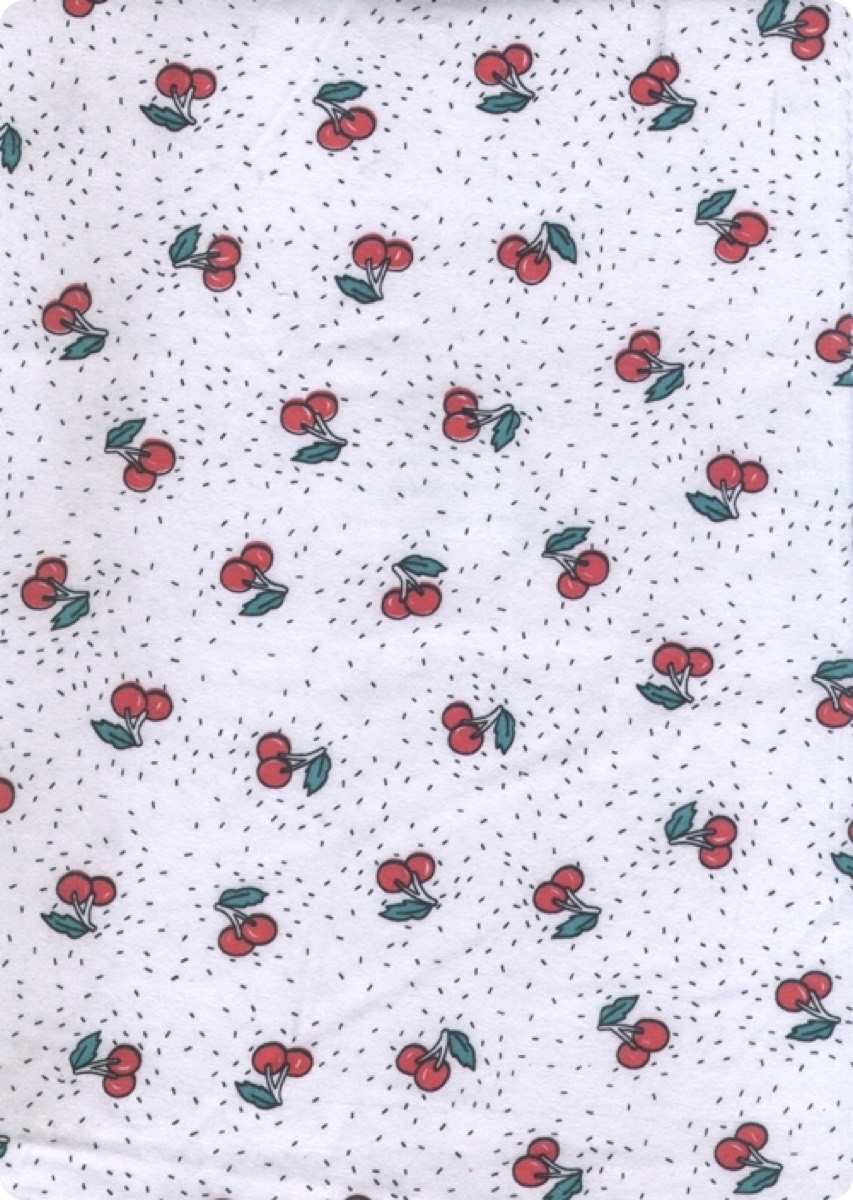 Kiraz knitted fabric print design
