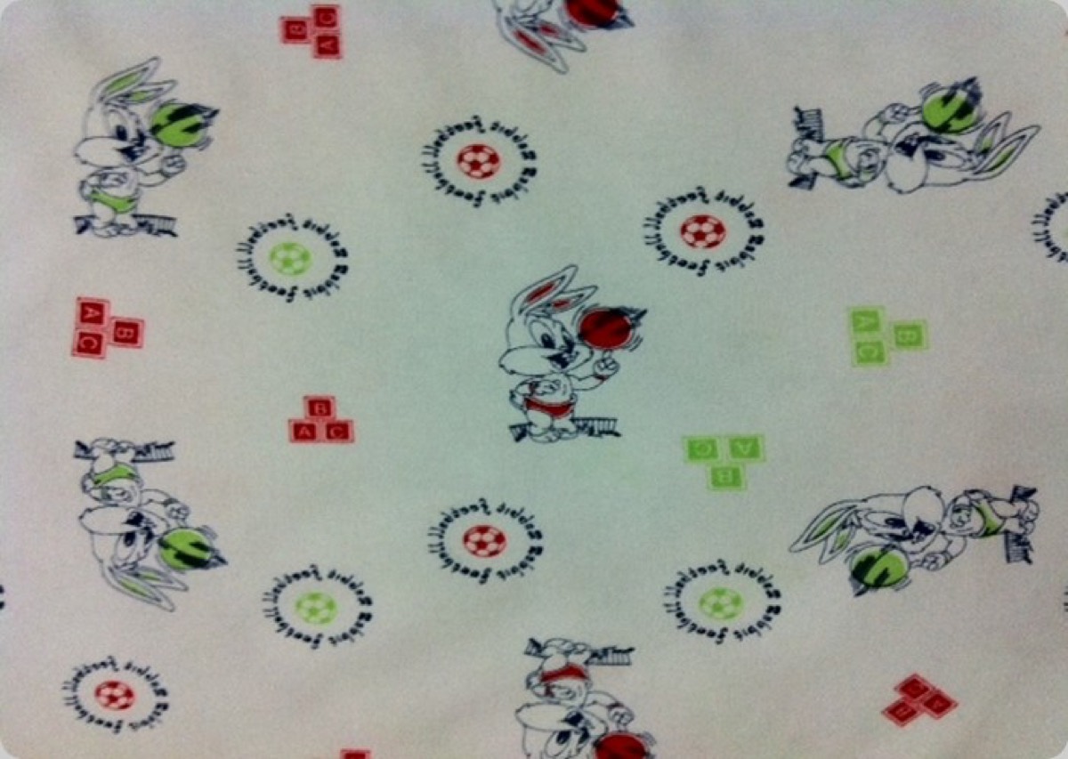 Tavşanlar knitted fabric print design