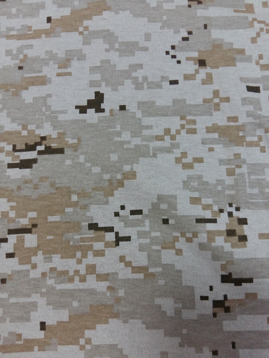 Komando knitted fabric print design