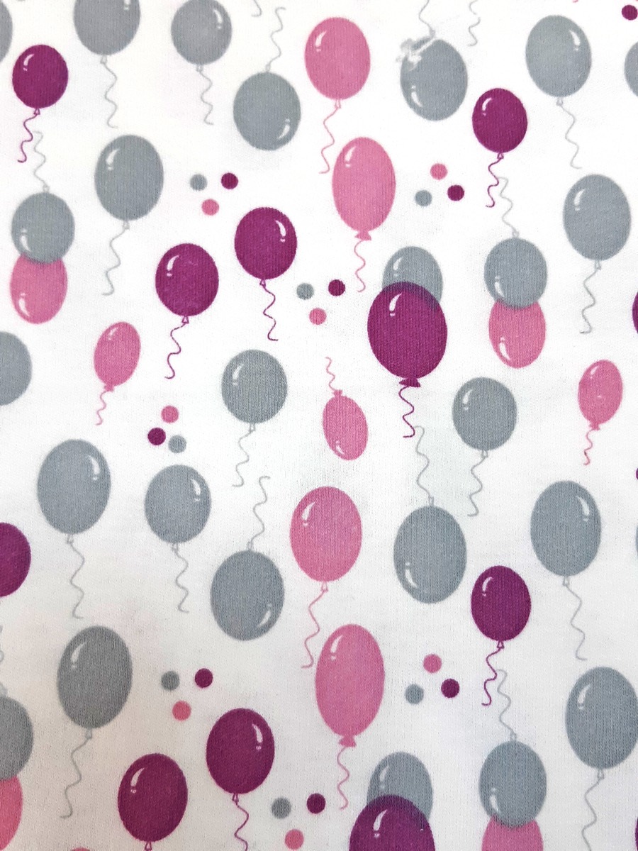 Balonlu knitted fabric print design