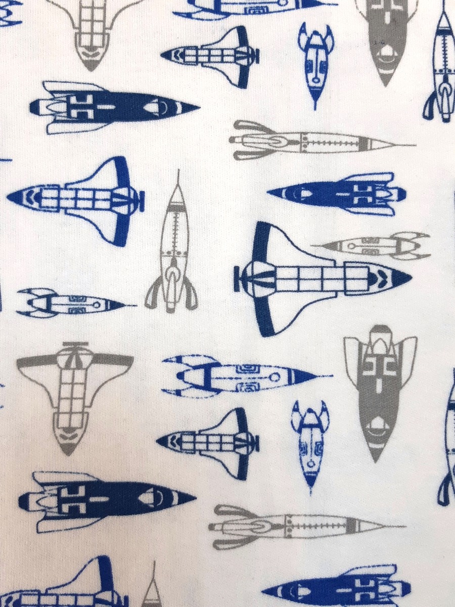 Füzeli knitted fabric print design